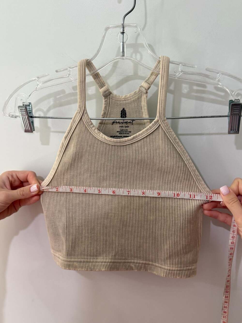 FP Movement Happiness Runs Ribbed Cropped Tank Top - Picture 4 of 5
